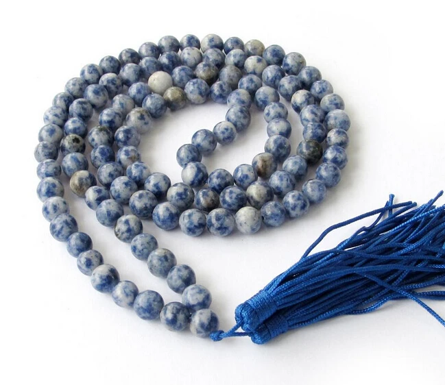 Hot sell - 8mm Tibet Buddhist 108 Blue Prayer Beads Mala Necklace -Bridal jewelry free shipping
Hot sell - 8mm Tibet Buddhist 108 Blue Prayer Beads Mala Necklace -Bridal jewelry free shipping