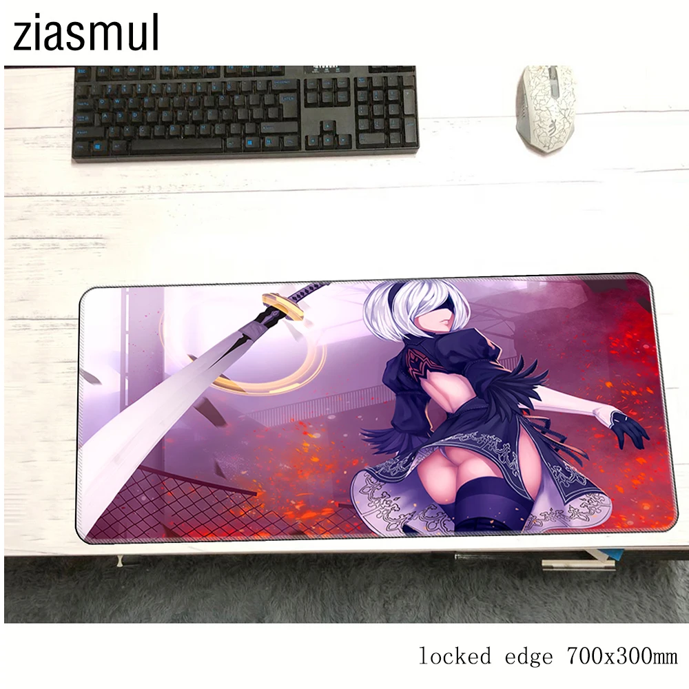 NieR Automata mousepad 700x300x3mm pad to mouse notbook computer mouse pad locrkand gaming padmouse gamer to laptop mouse mats
NieR Automata mousepad 700x300x3mm pad to mouse notbook computer mouse pad locrkand gaming padmouse gamer to laptop mouse mats