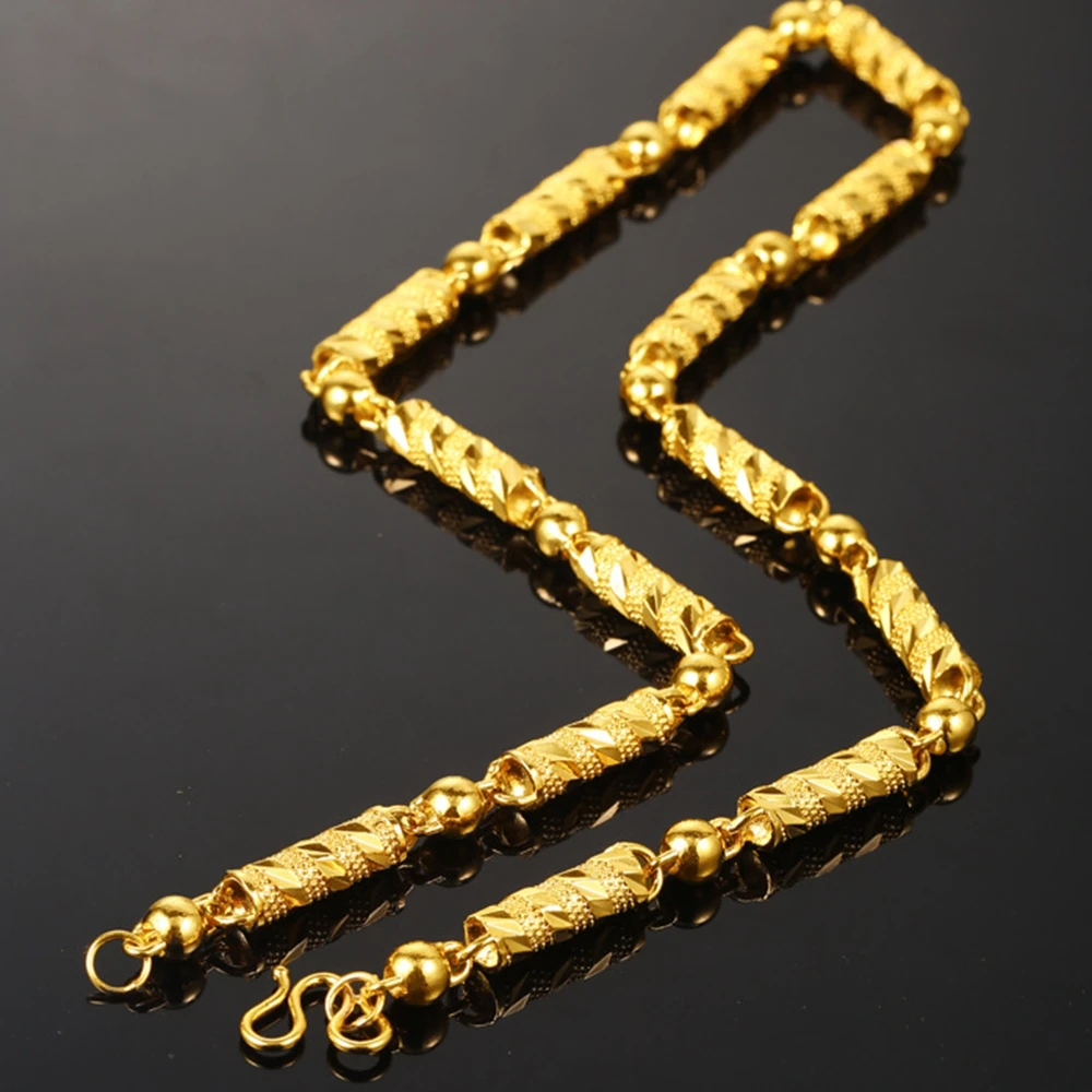 Thick Chain Necklace Men Jewelry Yellow gold Filled Solid Classic Mens Accessories
Thick Chain Necklace Men Jewelry Yellow gold Filled Solid Classic Mens Accessories