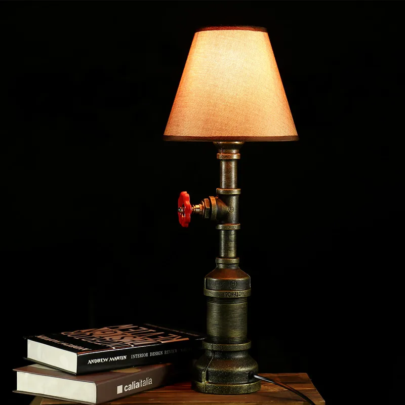 Led gdds american vintage gift water pipe table lamp ofhead Industrial wind wit creative lamp
Led gdds american vintage gift water pipe table lamp ofhead Industrial wind wit creative lamp