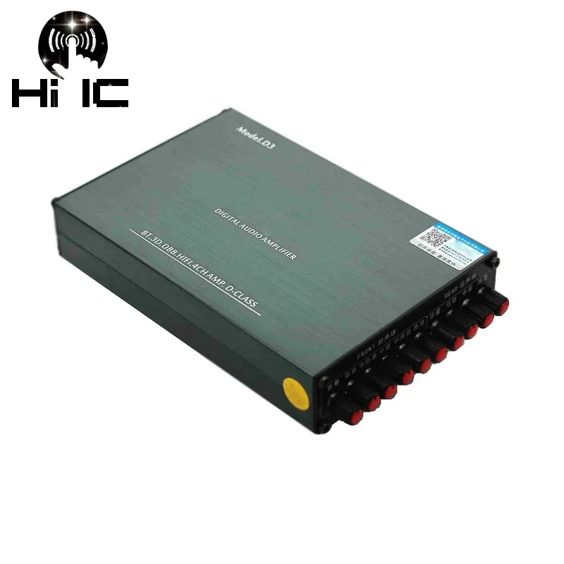 HiFi D3 автомобиль аудио цифровой D автомобильный усилитель 4 канала DSP ЗВУК АВТО