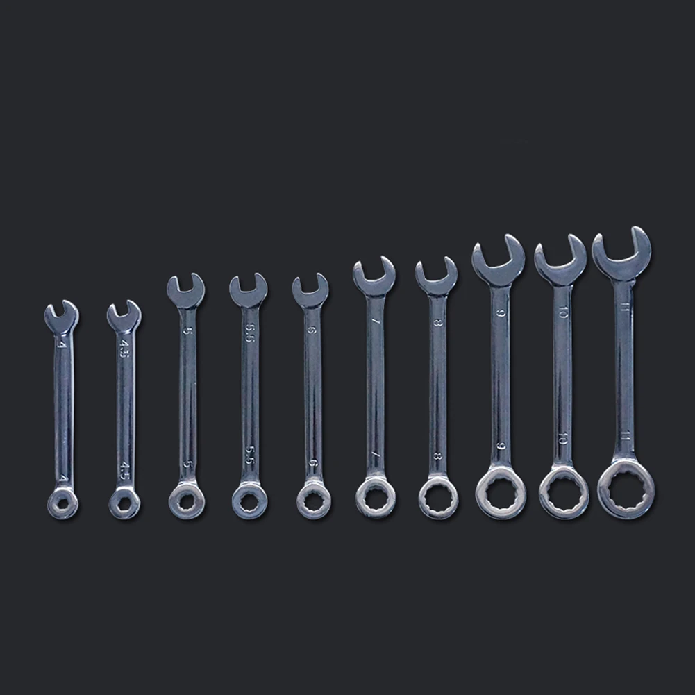10pcs Mini Spanner Wrenches Set Key Ring Spanner Explosion-proof Pocket British/Metric Type Wrenches
10pcs Mini Spanner Wrenches Set Key Ring Spanner Explosion-proof Pocket British/Metric Type Wrenches
