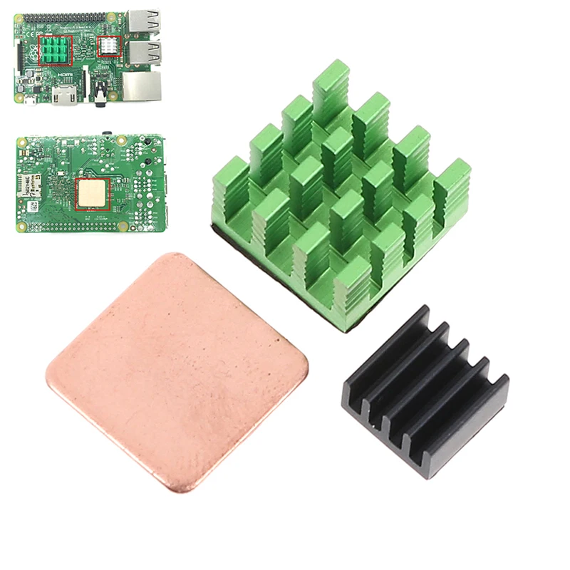 3 Model B Aluminum Heat Sink Raspberry Pi Rpi Cooling Cpu Copper Heat Sink Instrument Part & Accessories
3 Model B Aluminum Heat Sink Raspberry Pi Rpi Cooling Cpu Copper Heat Sink Instrument Part & Accessories