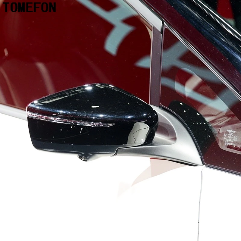 TOMEFON для Nissan Leaf 2017 2018 2019 ABS хромированный поворотный фонарь боковой двери чехол