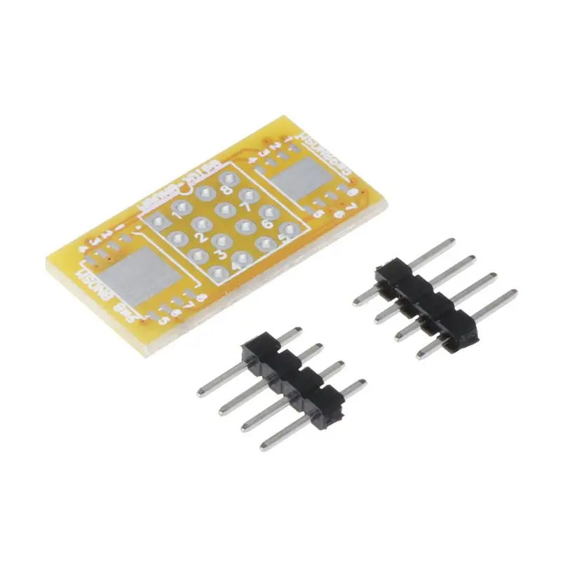 1pc 2 WSON8 To DIP8 Programmer Adapter Board QFN8/DFN8 To DIP8 & WSON8/MLF8 To DIP8 Socket
1pc 2 WSON8 To DIP8 Programmer Adapter Board QFN8/DFN8 To DIP8 & WSON8/MLF8 To DIP8 Socket
