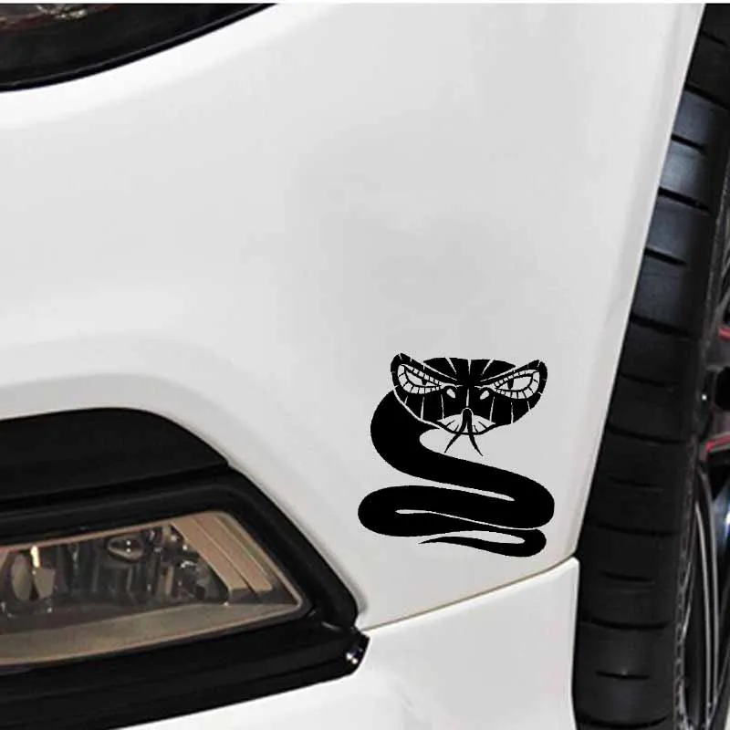 YJZT 15.1CM*15.3CM Delicate Ferocious Snake Caricature Artistic Lovely Vinyl Decal Car Sticker Black/Silver C19-1115
YJZT 15.1CM*15.3CM Delicate Ferocious Snake Caricature Artistic Lovely Vinyl Decal Car Sticker Black/Silver C19-1115