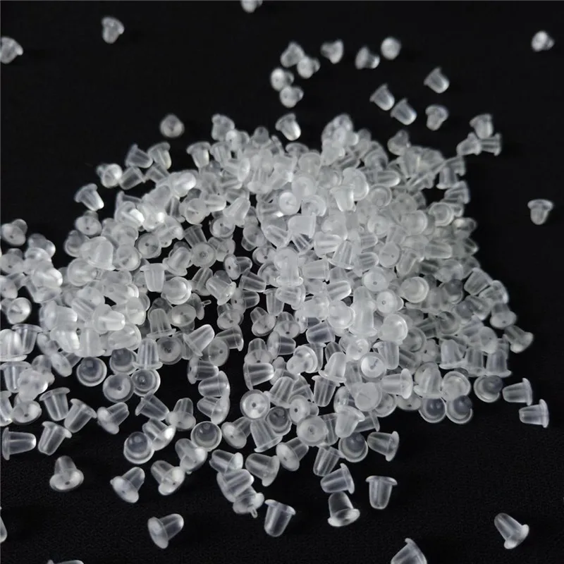 10000 PCS White Clear Rubber Plastic Earring Back Stoppers DIY Jewelry Findings Earring Accessories
10000 PCS White Clear Rubber Plastic Earring Back Stoppers DIY Jewelry Findings Earring Accessories