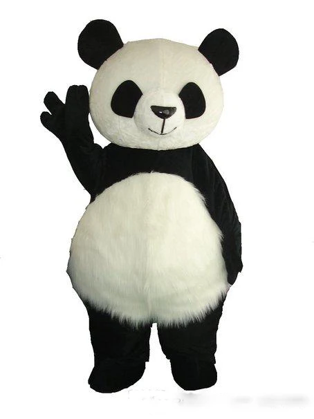 New Version Chinese Giant Panda Mascot Costume Christmas Mascot Costume Free Shipping