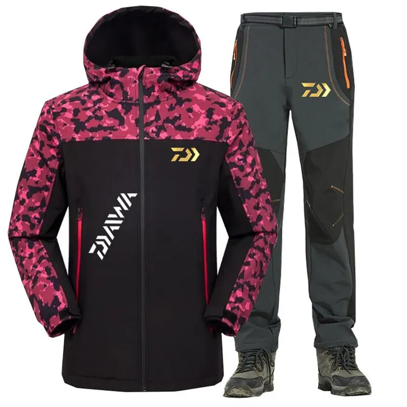 Daiwa Fishing set Autumn Winter Men Sport Hiking Climbing Fishing Jackets Fishing Pants Fleece Warm Outdoor Fishing Clothing
Daiwa Fishing set Autumn Winter Men Sport Hiking Climbing Fishing Jackets Fishing Pants Fleece Warm Outdoor Fishing Clothing