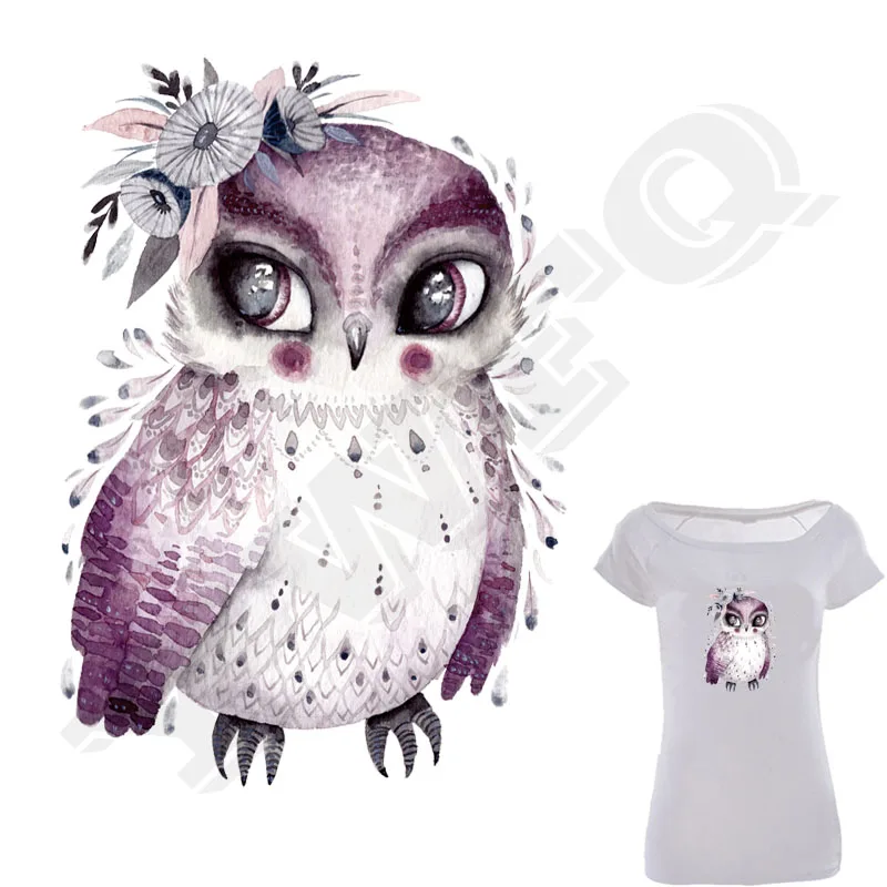 Watercolor Owl Iron-On Transfer A-Level Washable Parches Ropa T-Shirt Diy Decoration Easy Print By Household Irons Patches
Watercolor Owl Iron-On Transfer A-Level Washable Parches Ropa T-Shirt Diy Decoration Easy Print By Household Irons Patches