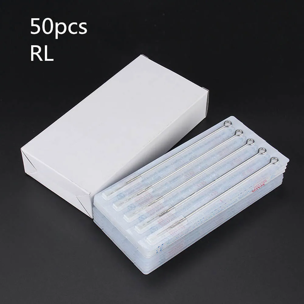 Новые 50 шт стерилизованные иглы татуировки Смешанные 10 размеров 3RL 5RL 7RL 9RL 11RL круглый вкладыш иглы для тату-машинки для комплектов поставки
Новые 50 шт стерилизованные иглы татуировки Смешанные 10 размеров 3RL 5RL 7RL 9RL 11RL круглый вкладыш иглы для тату-машинки для комплектов поставки