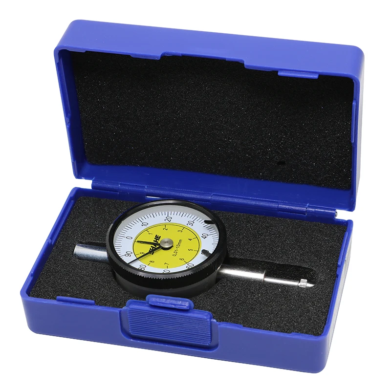SHAHE MINI Dial Indicator 0-10 mm Meter Precise 0.01 mm Resolution Dial indicator Gauge Measurin Tool
SHAHE MINI Dial Indicator 0-10 mm Meter Precise 0.01 mm Resolution Dial indicator Gauge Measurin Tool