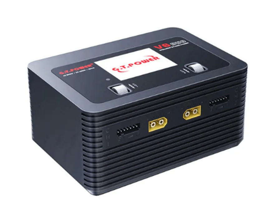 Зарядное устройство G.T.Power V6 DUO AC 200 Вт DC 400 Вт 2X16A зарядное устройство Dis для 1-6S Lipo аккумулятора модели радиоуправляемого дрона Toys
Зарядное устройство G.T.Power V6 DUO AC 200 Вт DC 400 Вт 2X16A зарядное устройство Dis для 1-6S Lipo аккумулятора модели радиоуправляемого дрона Toys