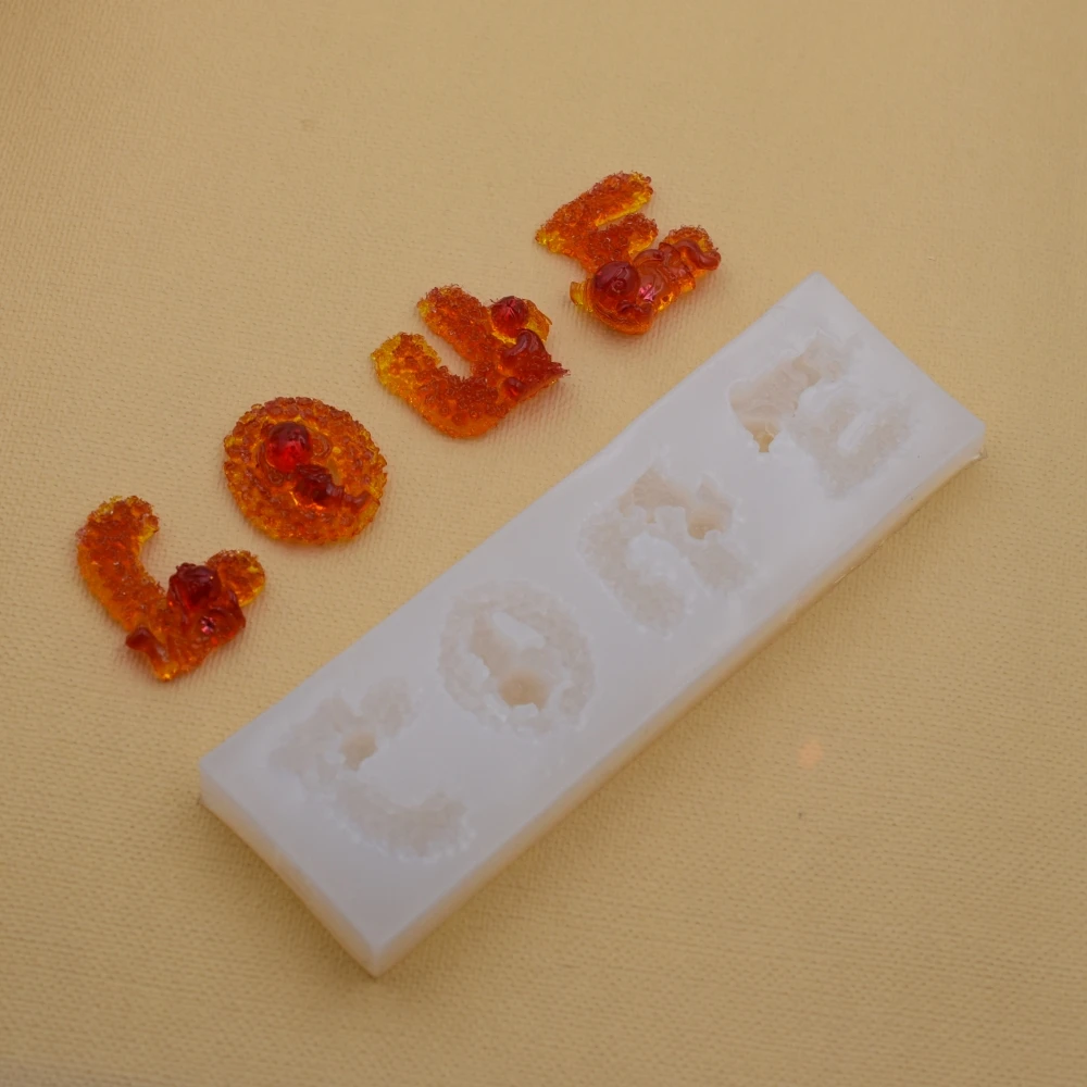 Silicone Mold letter LOVE Resin Silicone Mould handmade DIY Resin Jewelry Making epoxy resin molds
Silicone Mold letter LOVE Resin Silicone Mould handmade DIY Resin Jewelry Making epoxy resin molds