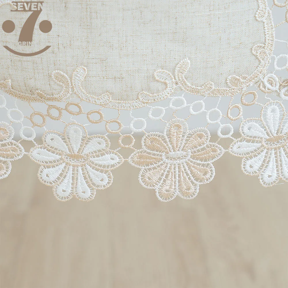 Home Decorative Dining Banquet Birthday Festival Vintage Style Burap Rustic Linen Table Runner With Embroidered Lace Border
Home Decorative Dining Banquet Birthday Festival Vintage Style Burap Rustic Linen Table Runner With Embroidered Lace Border