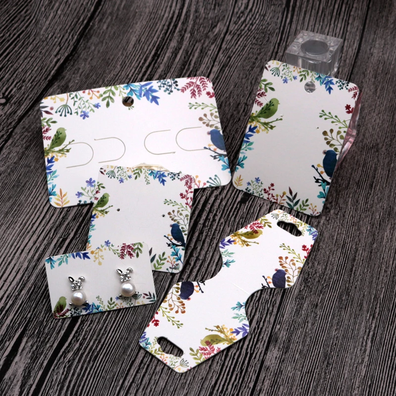 Handmade Tag 100pcs/lot Colorful Branch Printed Necklace&Earring display card For Jewelry Packaging Accessory Rectangle Label
Handmade Tag 100pcs/lot Colorful Branch Printed Necklace&Earring display card For Jewelry Packaging Accessory Rectangle Label
