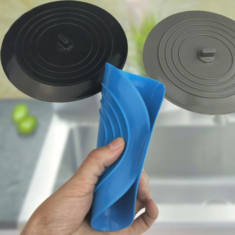 Round Silicone Sink Strainer Filter Water Stopper Floor Drain Hair Bathtub Plug Bathroom Kitchen Deodorant Stopper Cleaning tool
Round Silicone Sink Strainer Filter Water Stopper Floor Drain Hair Bathtub Plug Bathroom Kitchen Deodorant Stopper Cleaning tool