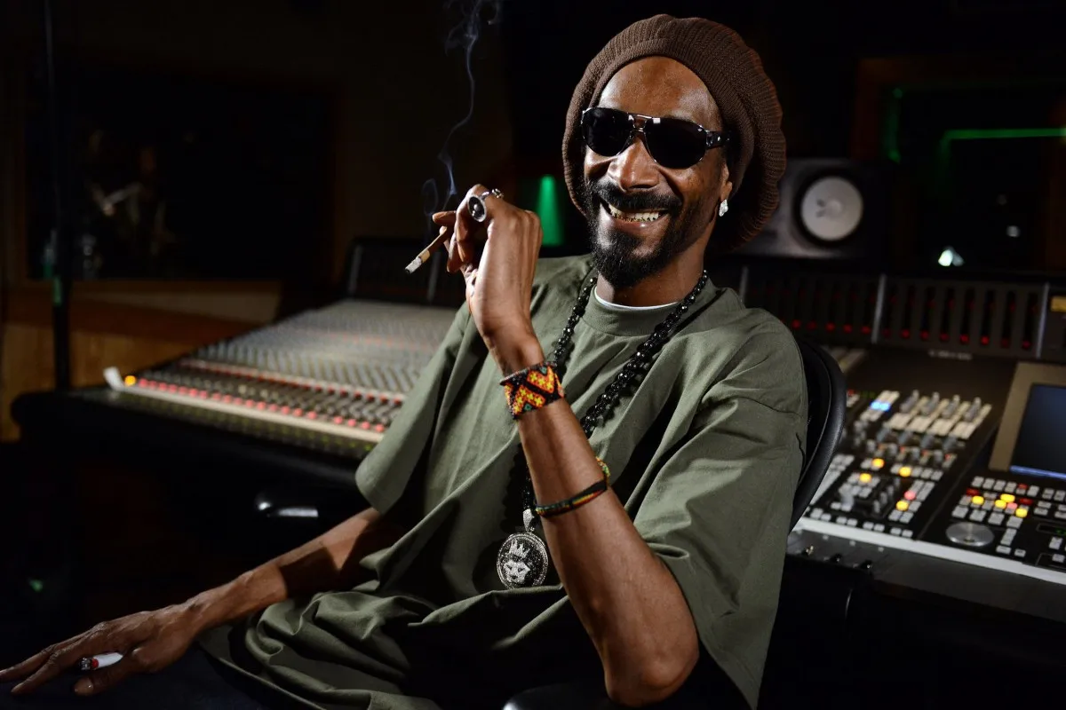 Настенный декор тканевый постер с рисунком на заказ SNOOP DOGG головной убор в стиле