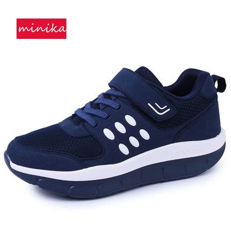 Women Toning Shoes Hook&Loop Soft Sole Sneakers Women 2018 New Anti-slip Wedge Swing Shoes Mesh Breathable Slimming Shoes Women
Women Toning Shoes Hook&Loop Soft Sole Sneakers Women 2018 New Anti-slip Wedge Swing Shoes Mesh Breathable Slimming Shoes Women