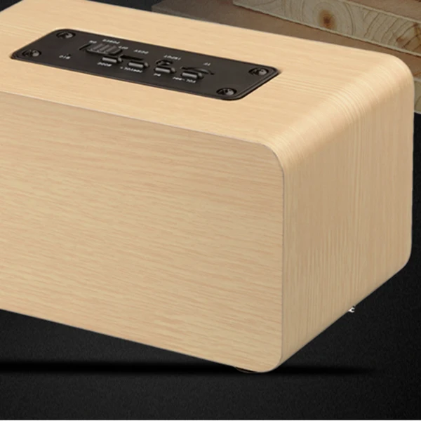 HOT-Retro Wooden Bluetooth Speaker HIFI Wireless Dual Loudspeakers 3D Surround Speaker
HOT-Retro Wooden Bluetooth Speaker HIFI Wireless Dual Loudspeakers 3D Surround Speaker