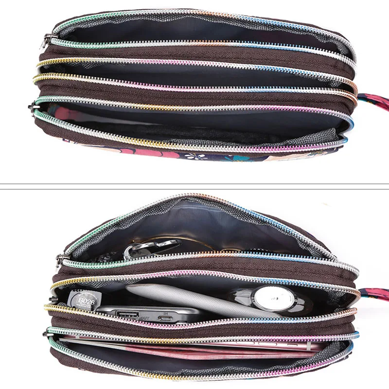 Nylon Handbag 3 Layers Large Capacity Make-up Case Wallet Female Waterproof Casual Money Phone Bolsa Feminina Fashion Clutch
Nylon Handbag 3 Layers Large Capacity Make-up Case Wallet Female Waterproof Casual Money Phone Bolsa Feminina Fashion Clutch