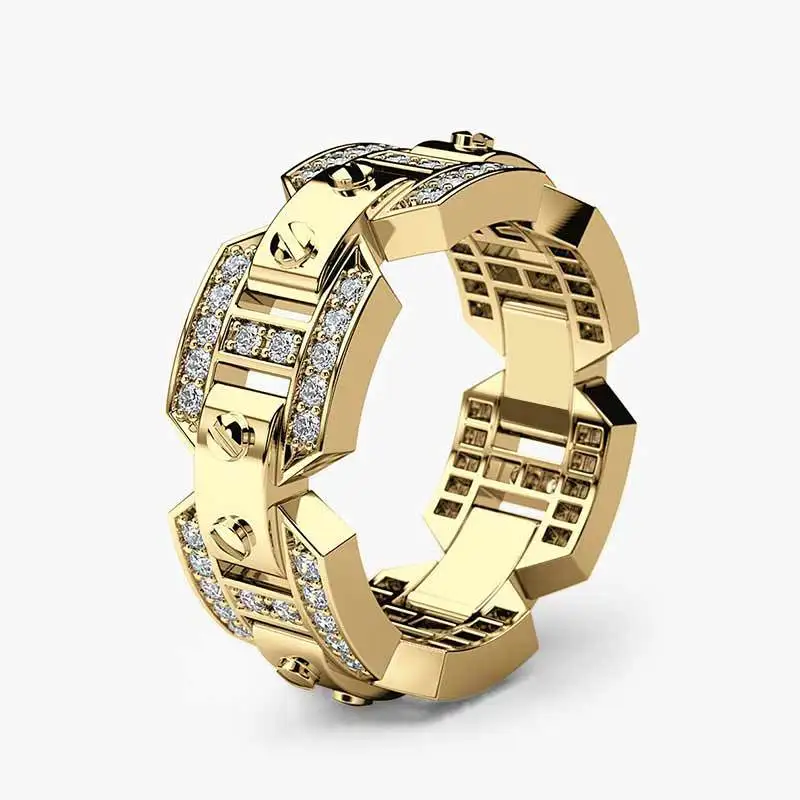 Seanlov Cubic Zircon Rings Men Rhinestone Fashion Out Punk Style Decor Jewelry Women Men Enamel Male Finger Rings
Seanlov Cubic Zircon Rings Men Rhinestone Fashion Out Punk Style Decor Jewelry Women Men Enamel Male Finger Rings