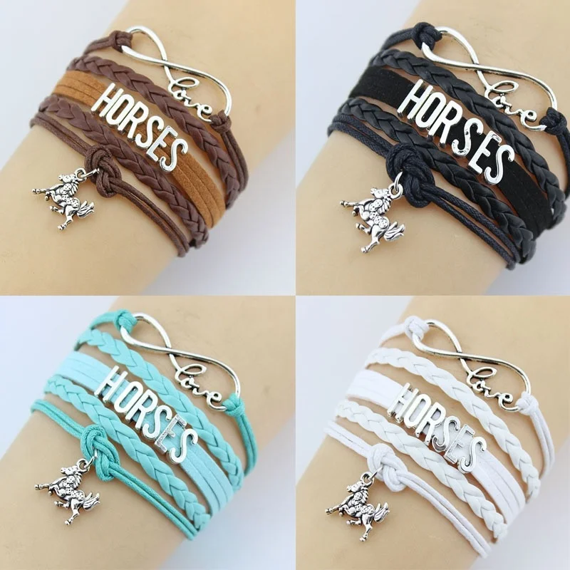 Rope Multi-layer Love Pendant Pony Wristband Chain Unisex Hand-made Hot Braided Bracelet Infinite Vintage
Rope Multi-layer Love Pendant Pony Wristband Chain Unisex Hand-made Hot Braided Bracelet Infinite Vintage