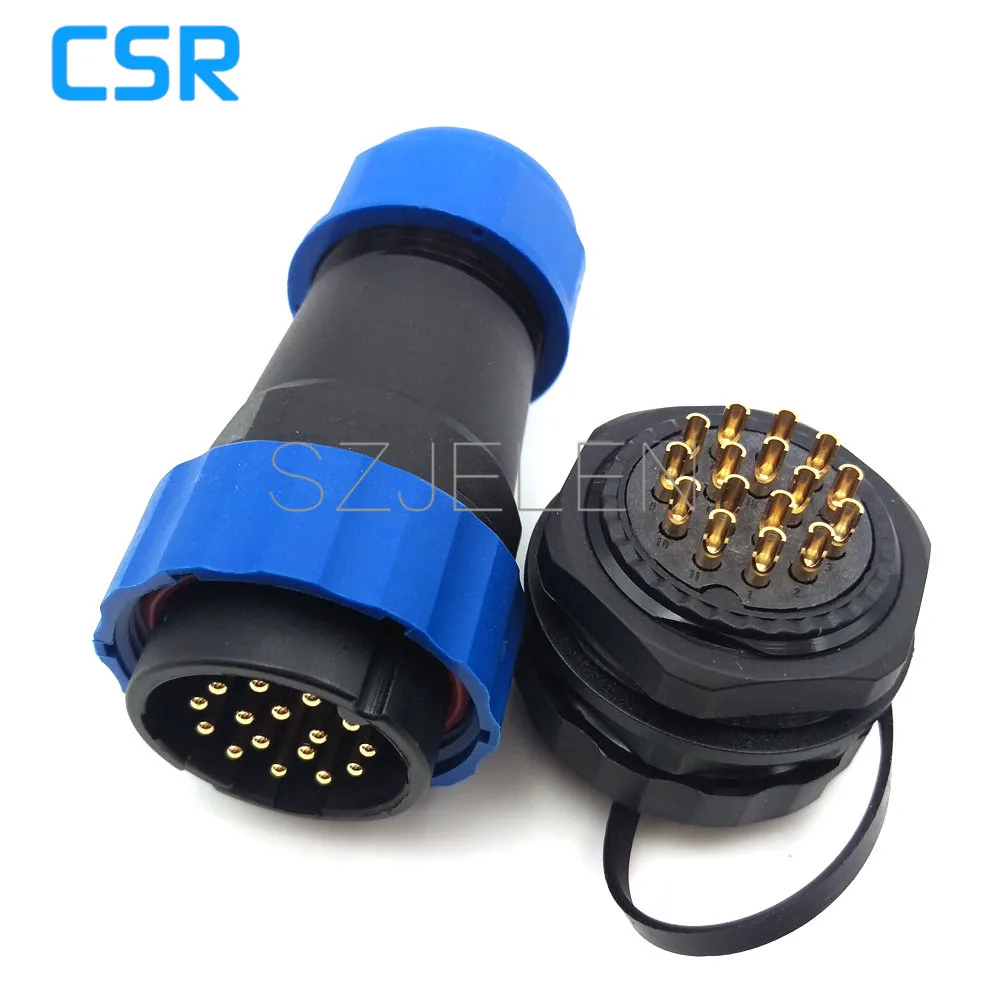 SD28TP-ZM, 16 pin waterproof connectors ,LED Cable plug and socket ,IP67, Industrial panel mount connector, Current Rating 10A
SD28TP-ZM, 16 pin waterproof connectors ,LED Cable plug and socket ,IP67, Industrial panel mount connector, Current Rating 10A