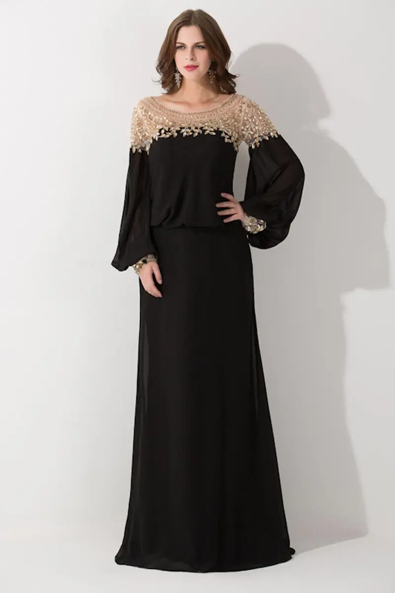 New Charming Floor-Length Evening Party Dress 2016 Regular Long Sleeves Activity Dress Scoop Crystal A-Line Satin Vestido Longo
New Charming Floor-Length Evening Party Dress 2016 Regular Long Sleeves Activity Dress Scoop Crystal A-Line Satin Vestido Longo