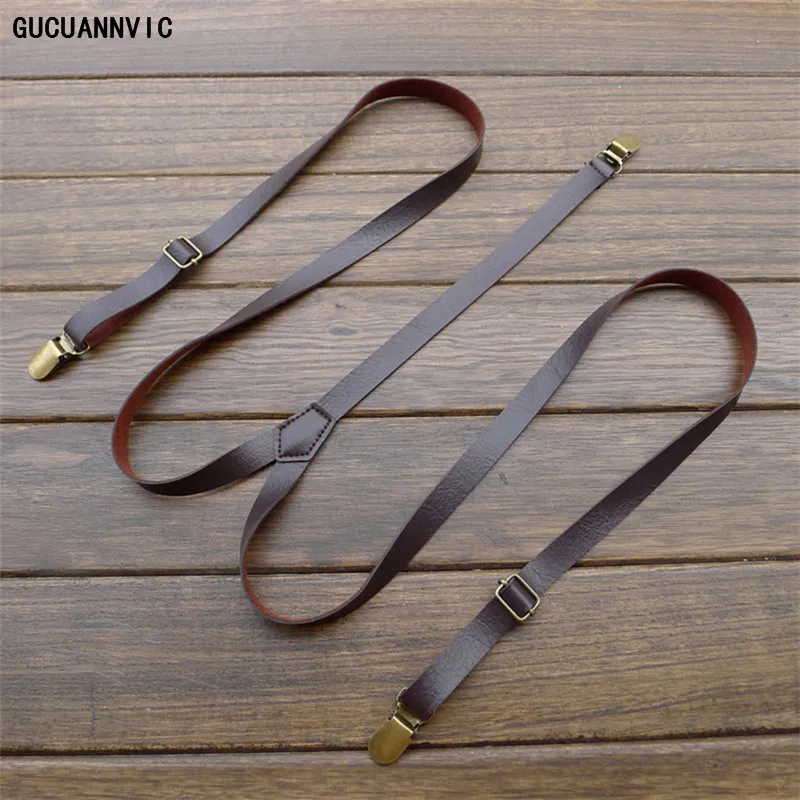 New retro leather strap leather suspenders clip braces men general england clothing recessionista suspenders for men and women
New retro leather strap leather suspenders clip braces men general england clothing recessionista suspenders for men and women