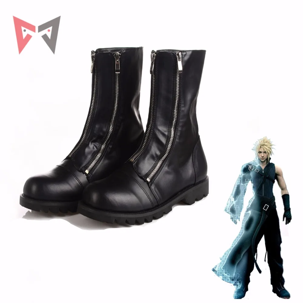 MMGG Final Fantasy Обувь для костюмированной вечеринки из искусственной кожи высокого