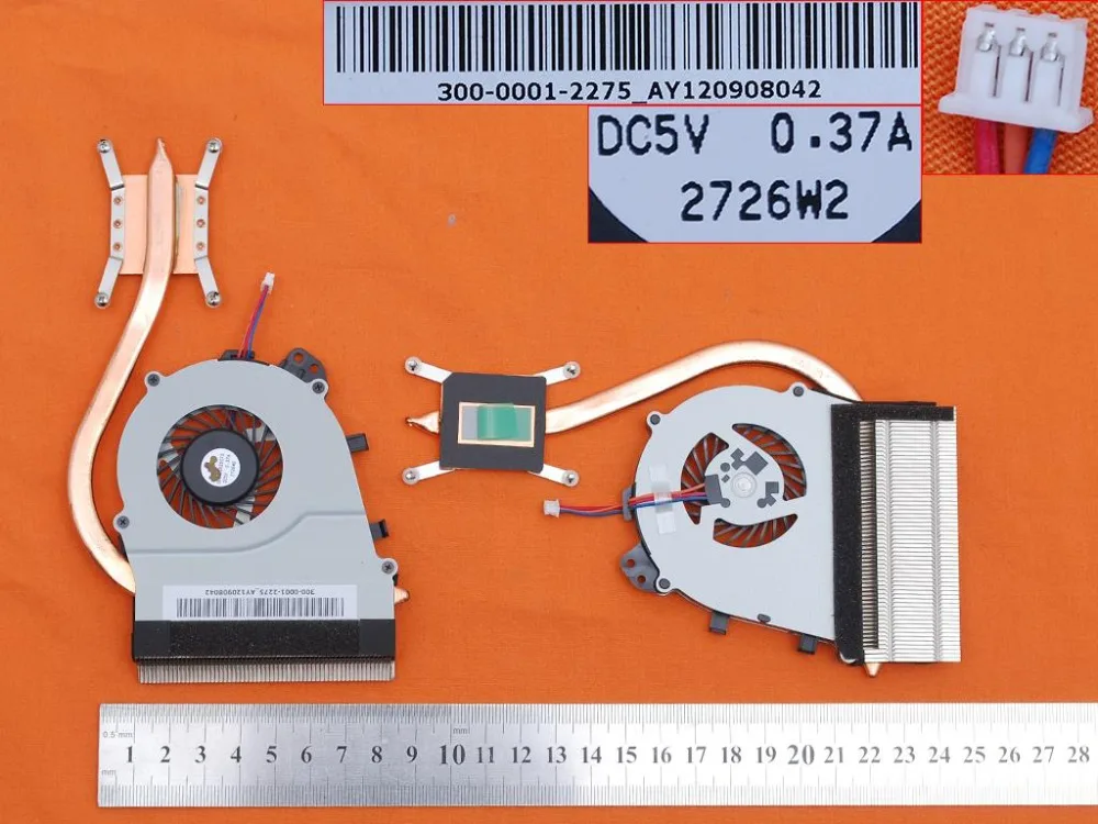 Кулер/радиатор для процессора SONY VAIO SVE14, SVE14A16ECP, SVE14AA12T, E14, PN:300-0001-2275 _ AY120908043
Кулер/радиатор для процессора SONY VAIO SVE14, SVE14A16ECP, SVE14AA12T, E14, PN:300-0001-2275 _ AY120908043