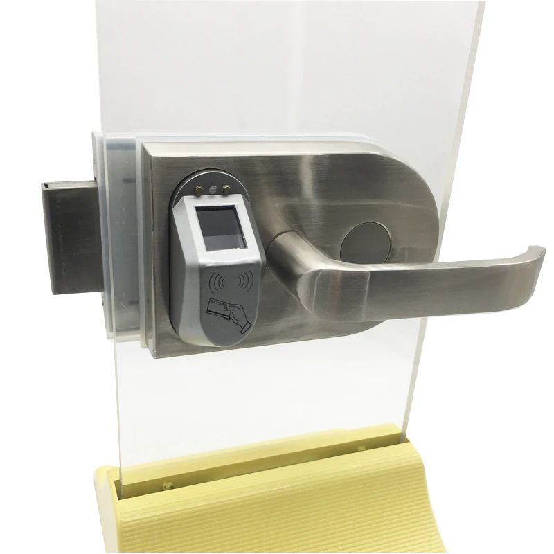 Glass Wooden Door Lock 125Khz ID Card Locker Electric Anti Theft Security Safe Biometric Smart Fingerprint Door Lock
Glass Wooden Door Lock 125Khz ID Card Locker Electric Anti Theft Security Safe Biometric Smart Fingerprint Door Lock