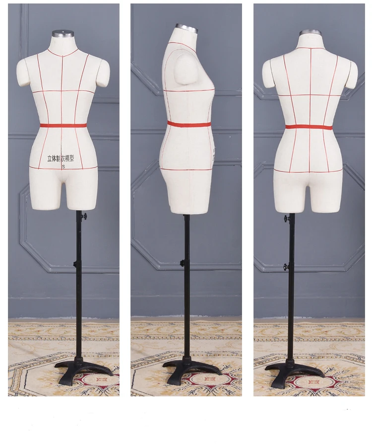 Best Quality New Style Tailor Model Dressmaker Mannequin Stereo Cutting Moniken
Best Quality New Style Tailor Model Dressmaker Mannequin Stereo Cutting Moniken