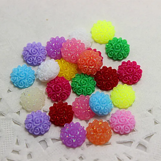 100pcs Mix colors 10mm round resin flower flatback cabochon DIY decorative craft scrapbooking
100pcs Mix colors 10mm round resin flower flatback cabochon DIY decorative craft scrapbooking