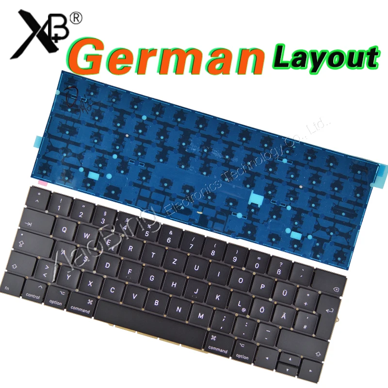 New A1707 Germany GR EU EURO for MacBook Pro 15" Retina A1707 German Keyboard DE Deutsch QWERTZ Tastatur Backlight Backlit
New A1707 Germany GR EU EURO for MacBook Pro 15" Retina A1707 German Keyboard DE Deutsch QWERTZ Tastatur Backlight Backlit