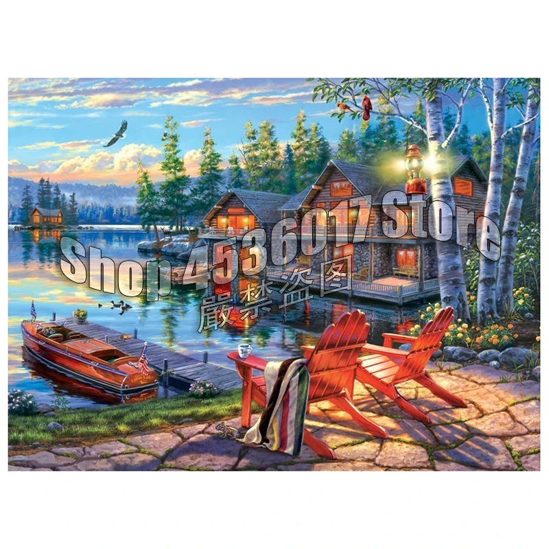5D DIY Diamond Embroidery Loon Lake Birds Diamond Mosaic Full Drills Decoration Diamond Painting Kit Home Decor Gift Christmas
5D DIY Diamond Embroidery Loon Lake Birds Diamond Mosaic Full Drills Decoration Diamond Painting Kit Home Decor Gift Christmas