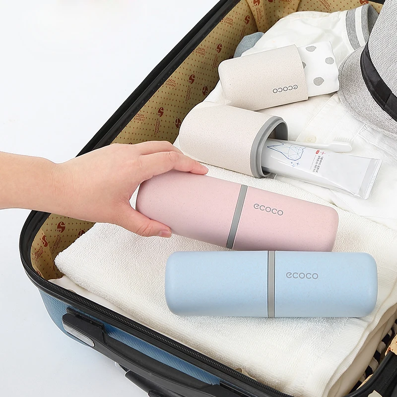 Portable Travel Toothbrush Toothpaste Holder Plastic Double Washing Cup High Capacity For Towel 2019 New Travel Storage Box Case
Portable Travel Toothbrush Toothpaste Holder Plastic Double Washing Cup High Capacity For Towel 2019 New Travel Storage Box Case
