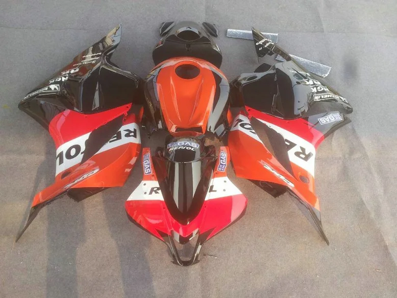 Комплект обтекателей под давлением для CBR600RR 09 10 11 12 CBR 600RR 2009 2010 2011 2012 красные