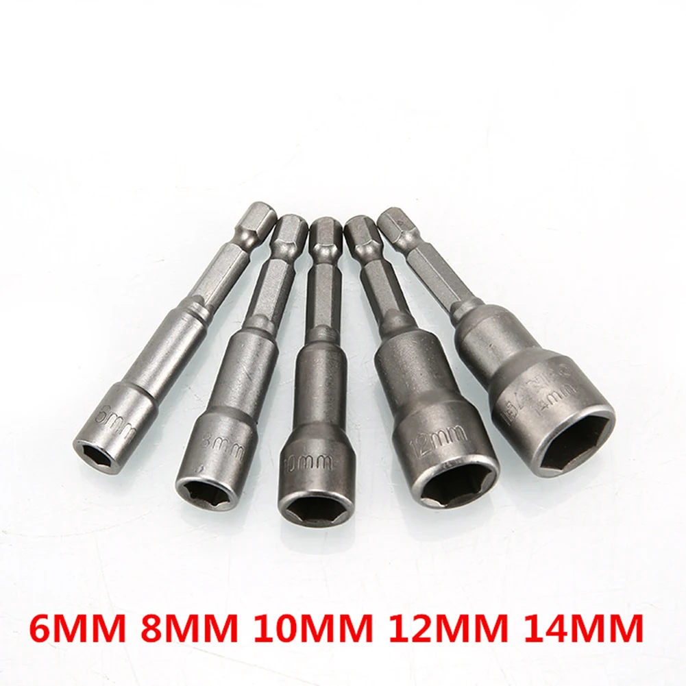 14pc Power Tool Nut Driver Set Quick Change Power Nut Driver Bit Nutdrivers Metric Socket 6mm Hex Shank Impact Drill Bit Adapter
14pc Power Tool Nut Driver Set Quick Change Power Nut Driver Bit Nutdrivers Metric Socket 6mm Hex Shank Impact Drill Bit Adapter