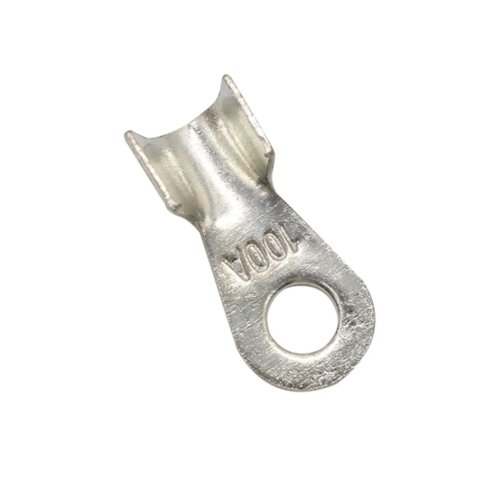 10pcs OT-100A 1.5mm Tin Plated Battery Cable Connectors Copper Wire Terminal Ring Terminals
10pcs OT-100A 1.5mm Tin Plated Battery Cable Connectors Copper Wire Terminal Ring Terminals