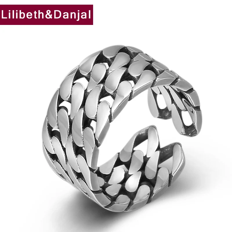 Adjustable Ring 100% Real 925 Sterling Silver Fine Jewelry For Men Women Twist Tail Opening Couple Gift Male Ring R52
Adjustable Ring 100% Real 925 Sterling Silver Fine Jewelry For Men Women Twist Tail Opening Couple Gift Male Ring R52