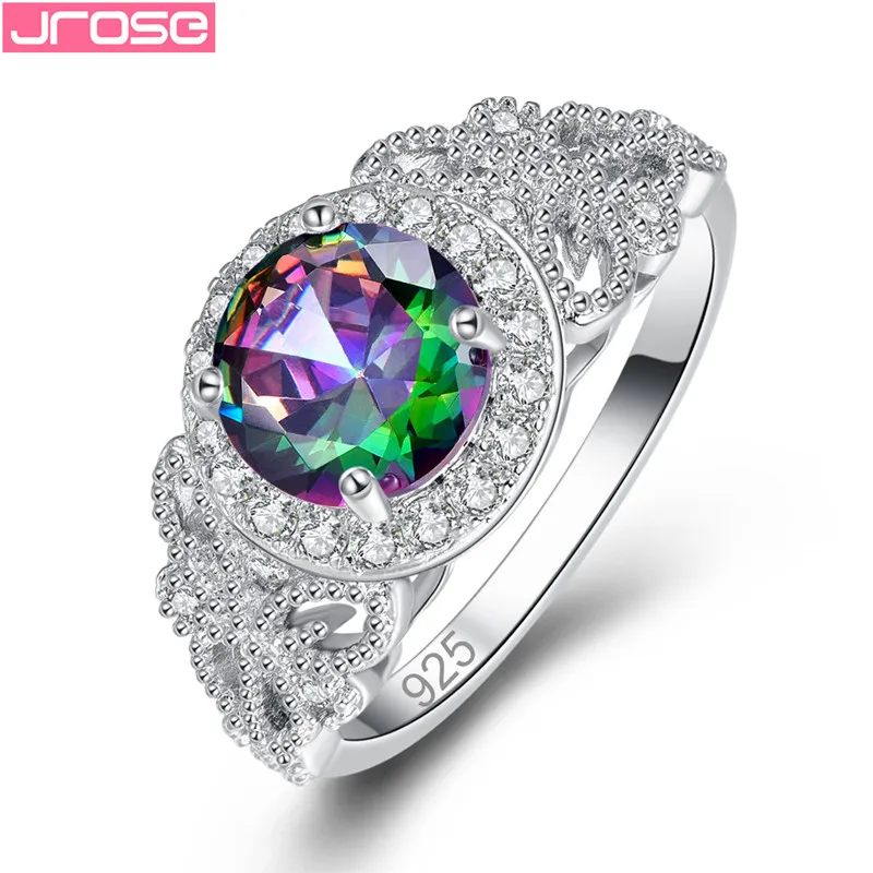 JROSE New Fashion 2019 Classic Round Cut Rainbow Pink Cubic Zircon Rings For Women Silver 925 Jewelry Size 6 7 8 9 Wedding
JROSE New Fashion 2019 Classic Round Cut Rainbow Pink Cubic Zircon Rings For Women Silver 925 Jewelry Size 6 7 8 9 Wedding
