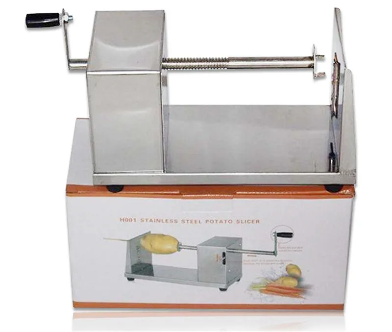 In Stock Wholesale 20pcs/lot Manual Twist Potato Cutter Potato Spiral Slicer Potato Machine
In Stock Wholesale 20pcs/lot Manual Twist Potato Cutter Potato Spiral Slicer Potato Machine