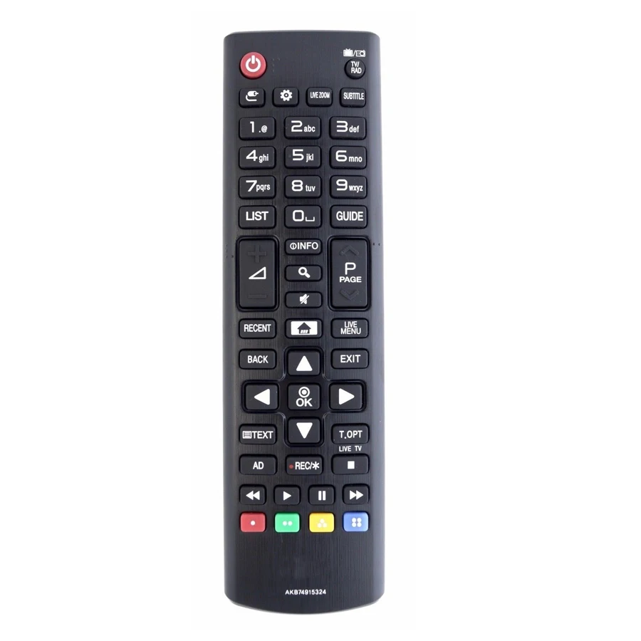 AKB74915324 universal Smart Wireless Remote Control Television TV Black Replacement for LG AKB74915324 LED LCD TV
AKB74915324 universal Smart Wireless Remote Control Television TV Black Replacement for LG AKB74915324 LED LCD TV