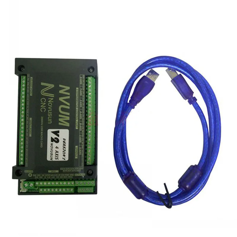 Новый NVUM 6-осевой ЧПУ гравер Mach3 USB карта 300 кГц 3 4 5 6 оси сверлильный станок с ЧПУ Плата управления движением
Новый NVUM 6-осевой ЧПУ гравер Mach3 USB карта 300 кГц 3 4 5 6 оси сверлильный станок с ЧПУ Плата управления движением