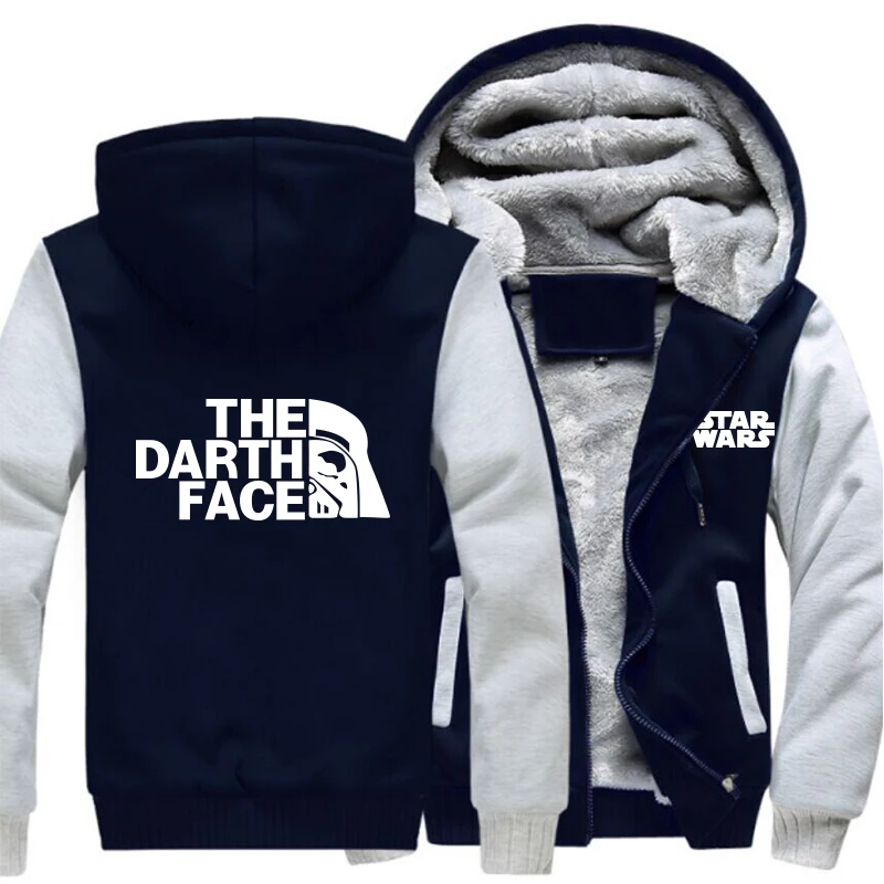 Free Shipping USA size Men Hoody The Darth Face Zipper Jacket Sweatshirts Thicken Hoodies Coat Unisex Casual Clothing
Free Shipping USA size Men Hoody The Darth Face Zipper Jacket Sweatshirts Thicken Hoodies Coat Unisex Casual Clothing