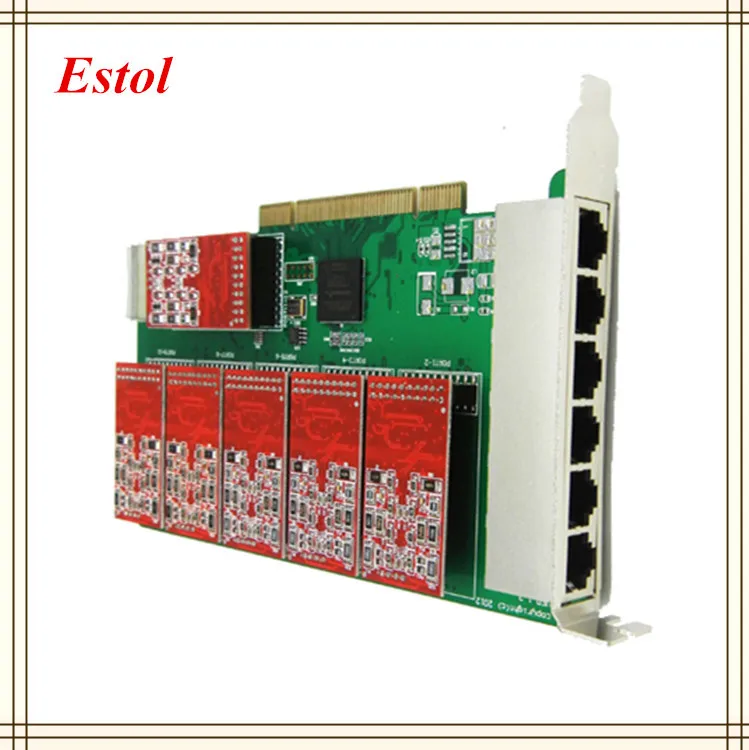 Карта pci asterisk fxo fxs с 8 портами карта elastix trixbox Freeswitch pbx TDM800P/AEX800 asterisk. Telephony IP PBX|fxs