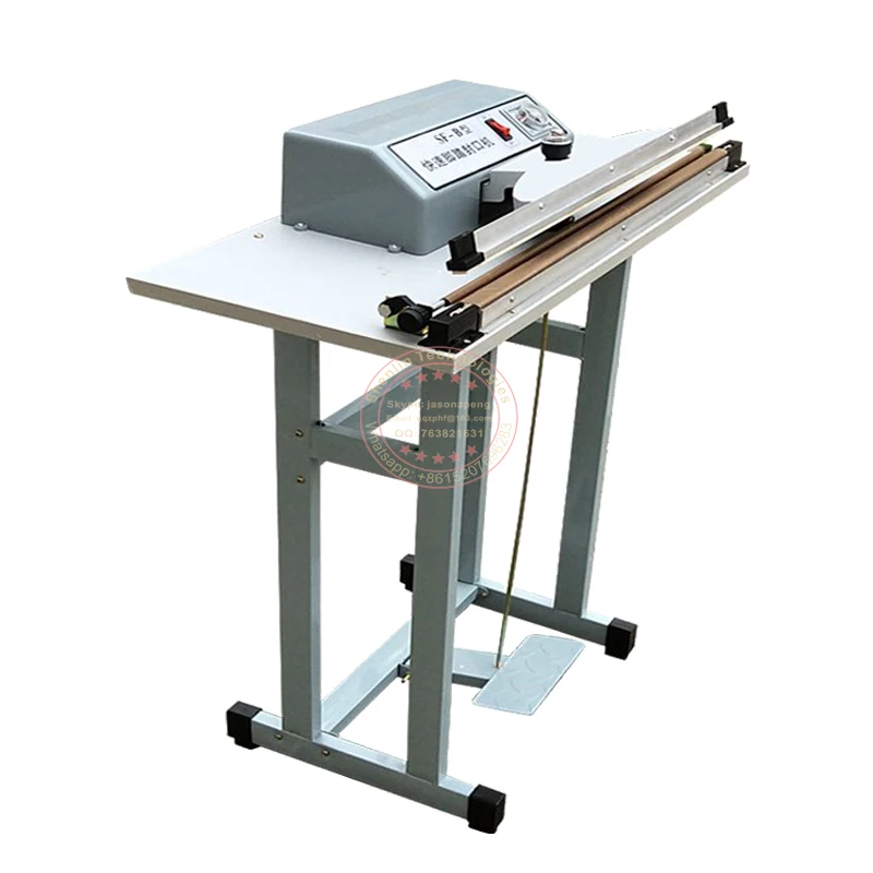 Pedal sealing machine manual sealer bag sealing machine 110V or 220V package sealer PSF1400 3mm heating wire
Pedal sealing machine manual sealer bag sealing machine 110V or 220V package sealer PSF1400 3mm heating wire