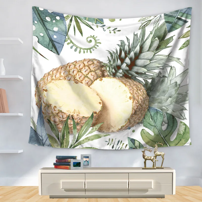 Home Decorative Wall Hanging Carpet Tapestry Rectangle Bedspread Pineapple Painting Pattern GT1137
Home Decorative Wall Hanging Carpet Tapestry Rectangle Bedspread Pineapple Painting Pattern GT1137